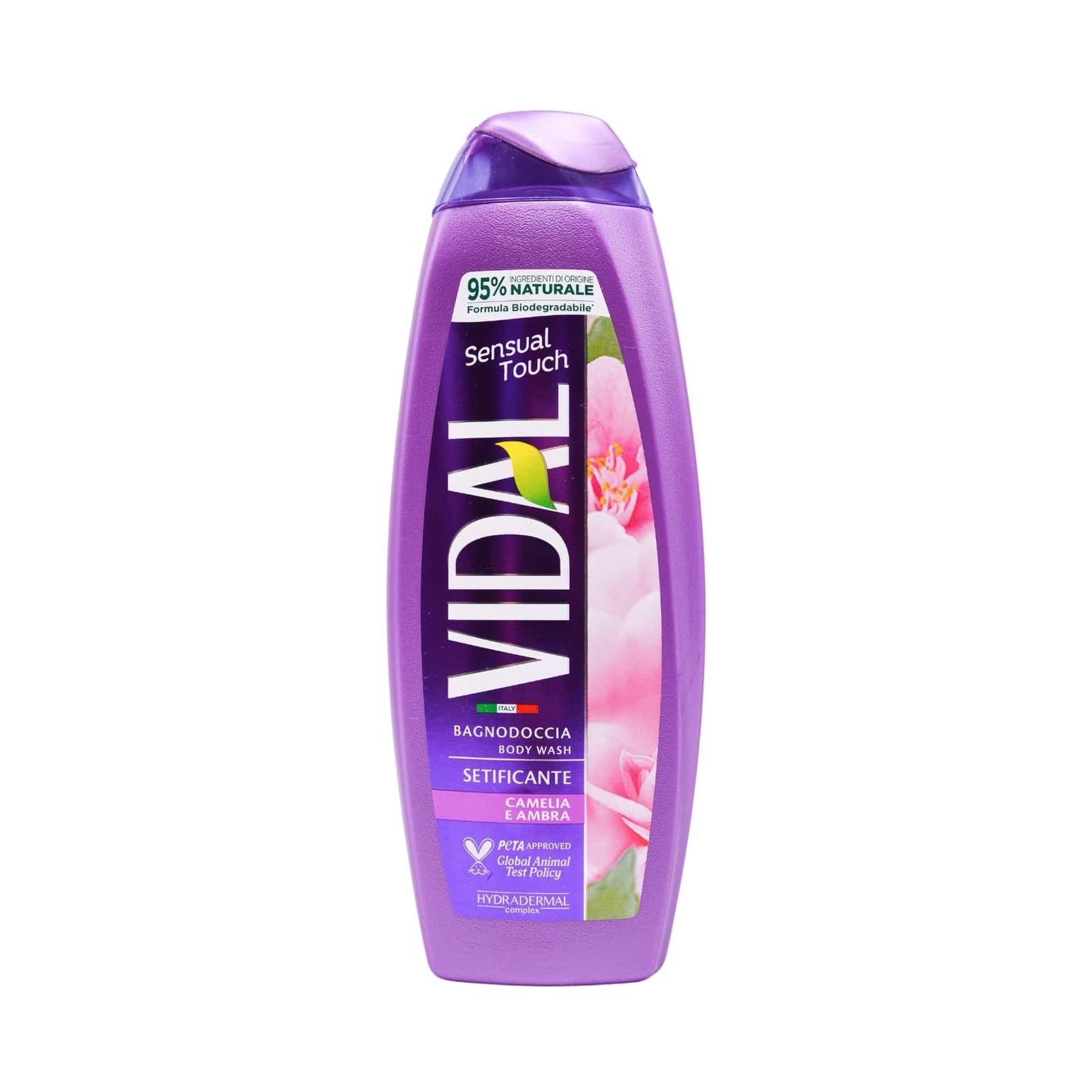Gel de Dus Vidal Camelie si Chihlimbar, 500 ML - Geluri de dus Gel de Dus Vidal Camelie si Chihlimbar, 500 ML