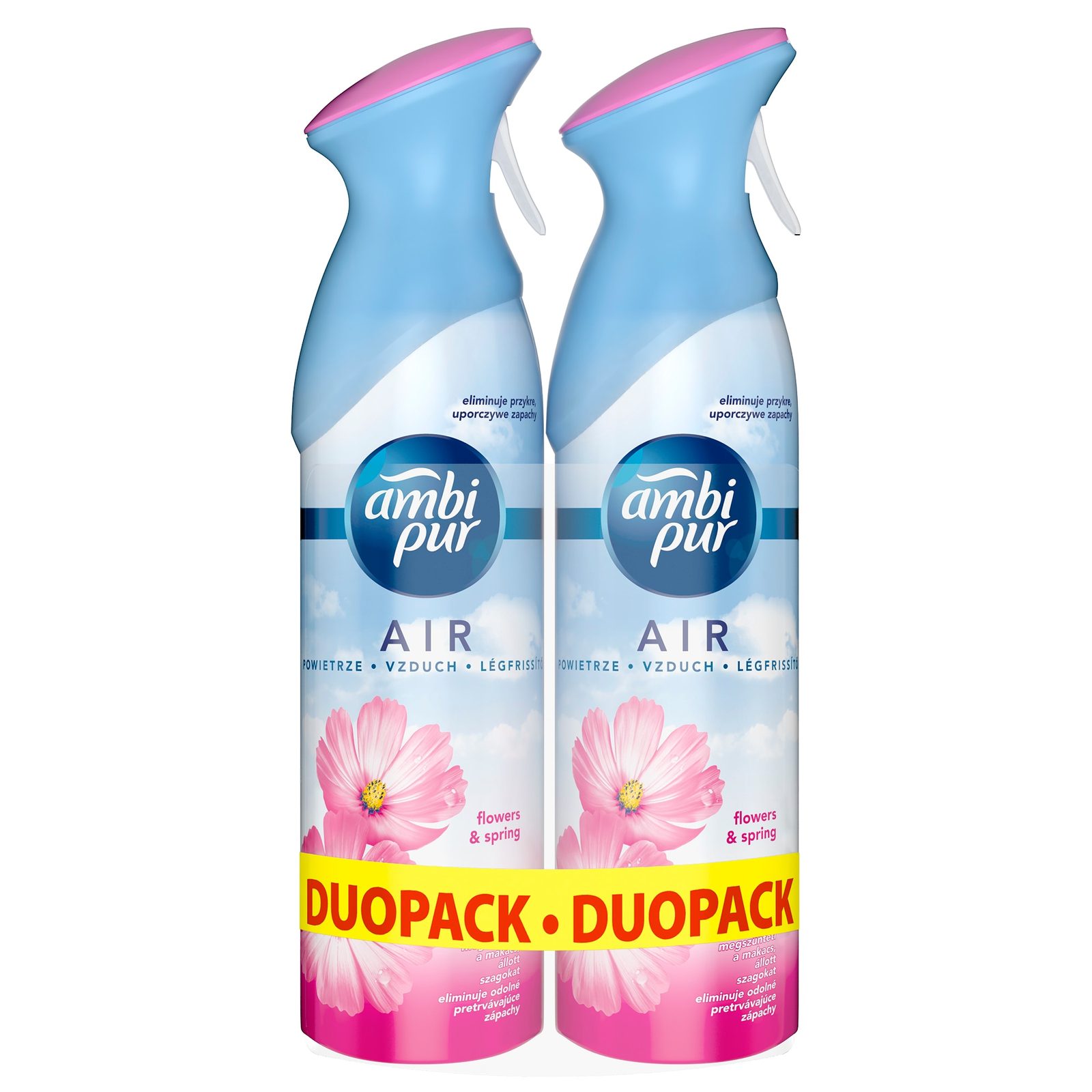 Odorizant camera, Ambi Pur, Flori si Primavara, 2x300ml - Odorizant camera Odorizant camera, Ambi Pur, Flori si Primavara, 2x300ml