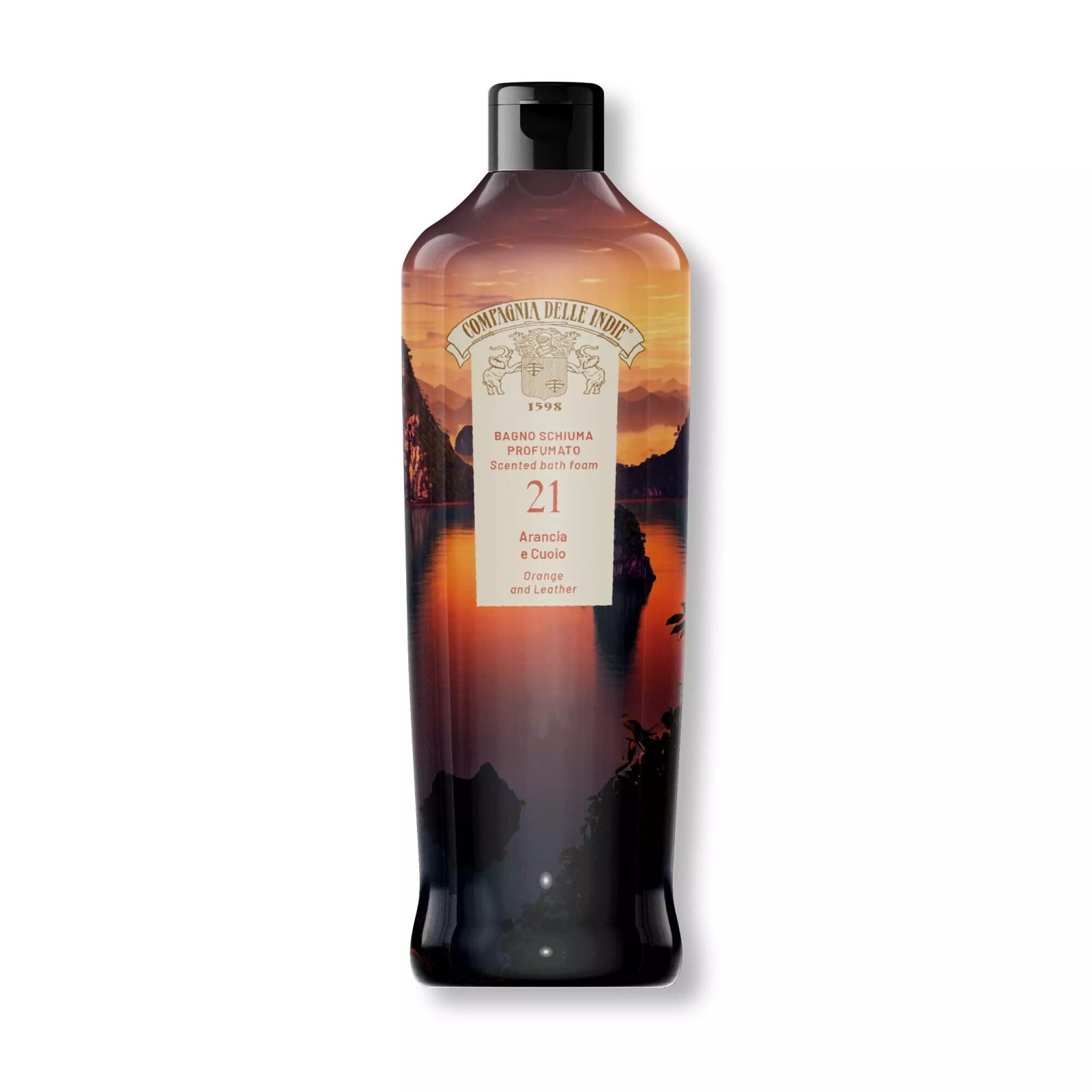 Spumant de baie 21 cu portocala Compagnia delle Indie, 500ml - Spuma si saruri de baie Spumant de baie 21 cu portocala Compagnia delle Indie, 500ml