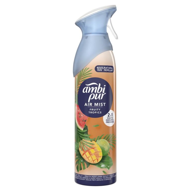 Odorizant Ambi Pur Spray, Fructat Tropical, 185 ml