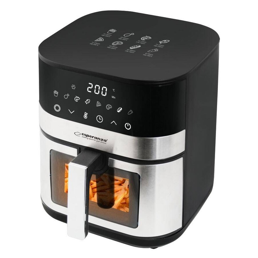 Friteuza Esperanza EKA003 5L 1400W Inox - Friteuze Friteuza Esperanza EKA003 5L 1400W Inox