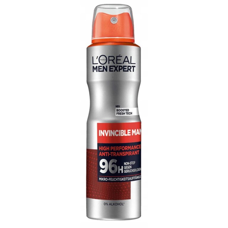Deodorant L'Oreal Men, Expert Invincible, 150 ml