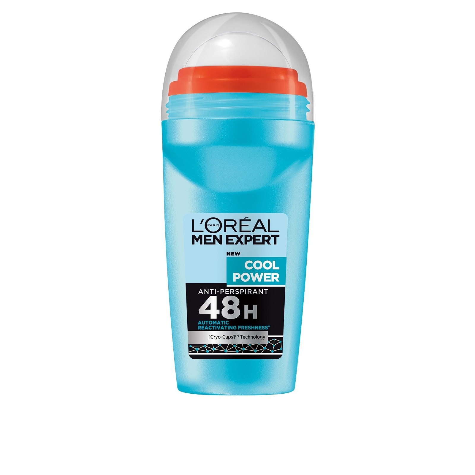 Deodorant roll-on, L'Oreal Paris, 48h, 50 ml - Deodorante si antiperspirante Deodorant roll-on, L'Oreal Paris, 48h, 50 ml
