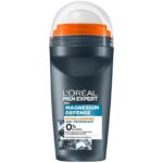 Deodorant roll-on fara saruri de aluminiu, hipoalergenic L'Oréal Men Expert Magnesium Defence, 50 ml