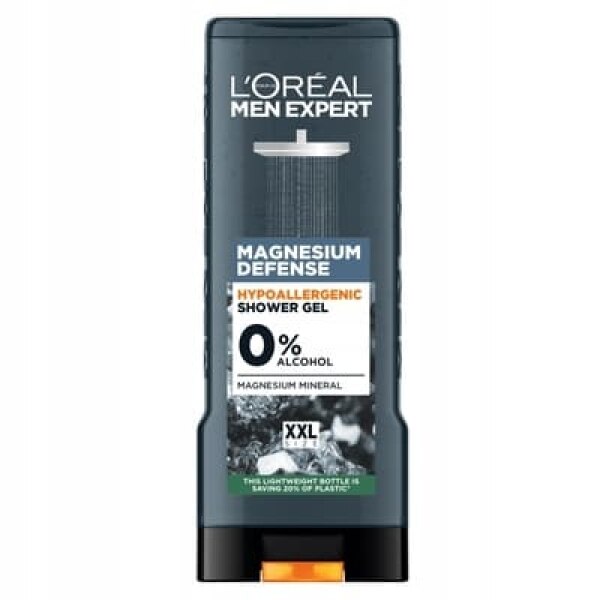 Gel de dus L'Oreal Paris Men Expert, Magnesium Defense, format XXL - 400 ml
