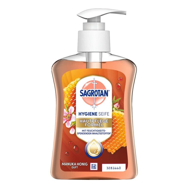 Sapun de maini cu parfum proaspat de miere Manuka, Sagrotan, 250 ml