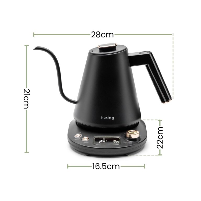 Fierbator electric Huslog, gat de lebada, program de preparare a cafelei, reglare temperatura, control temperatura