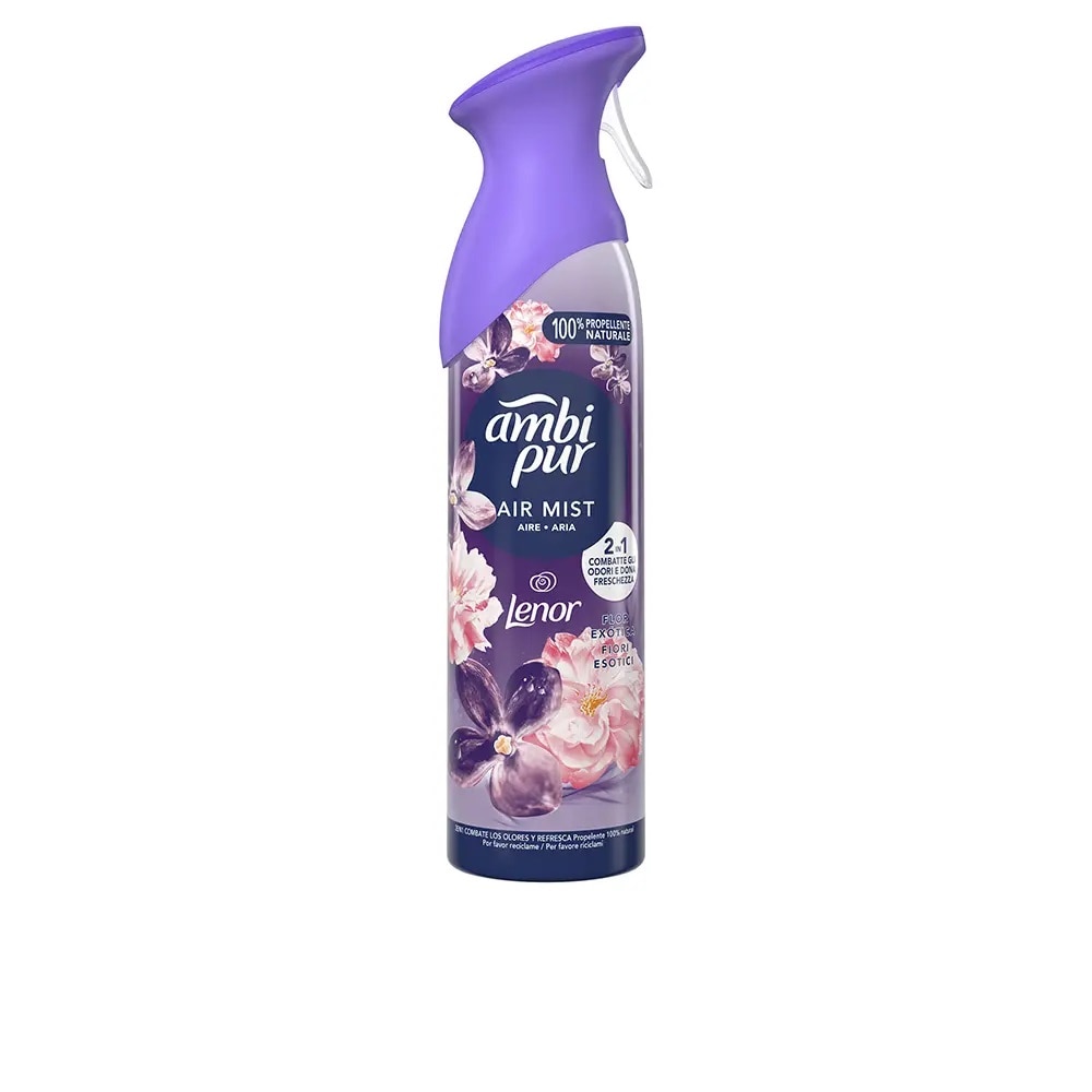 Odorizant-spray pentru camera, Ambi Pur Air Mist, flores exoticas, 185 ml - Odorizant camera Odorizant-spray pentru camera, Ambi Pur Air Mist, flores exoticas, 185 ml