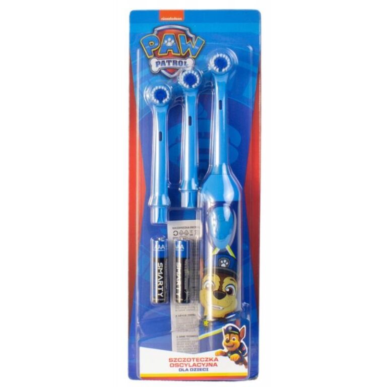 Periuta de dinti electrica pentru copii, Paw Patrol, CHASE KHET007, sursa alimentare baterii