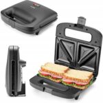 Aparat de sandvisuri TRIUNGHI 1000W negru