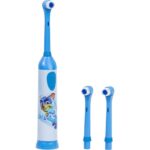 Periuta de dinti electrica Paw Patrol Chase pentru copii, Numarul de oscilatii 6000/min, 2 x baterii AAA 1.5V