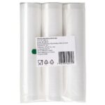 Set 3 role pungi universale pentru vidat si sigilat alimente, gofrate, lavabile, conservare optima, fructe, legume