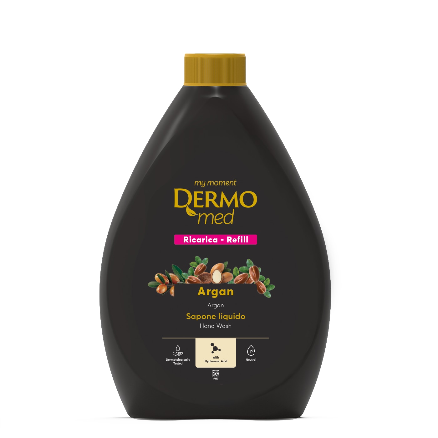 Rezerva Sapun lichid crema Dermomed cu argan, 1000 ml - Sapunuri Rezerva Sapun lichid crema Dermomed cu argan, 1000 ml