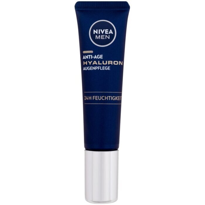 Crema de ochi barbati Nivea Hyaluron Anti-Age, efect anti-rid, 15ml