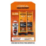 Set cadou L'OREAL MEN EXPERT hidra energy(deo-roll50ml+2buc gel dus 400ml)