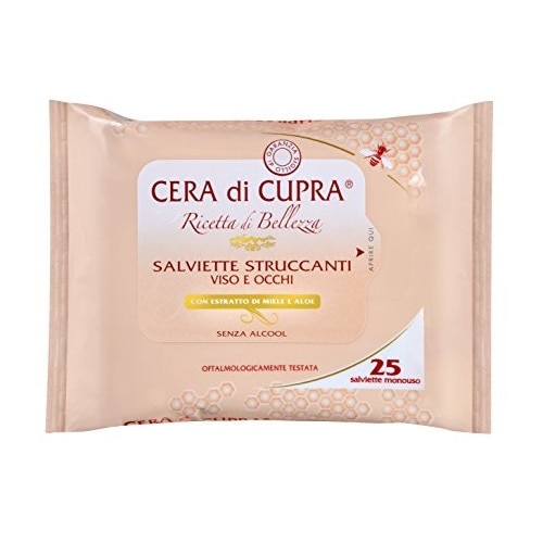 Servetele umede Cera di Cupra demachiante cu extract de miere 25 bucati - Prosoape de hartie si servetele Servetele umede Cera di Cupra demachiante cu extract de miere 25 bucati