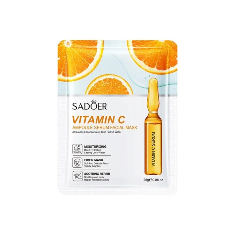 Masca Faciala Tip Servetel Hidratanta Cu Vitamina C, Sadoer, 25ml