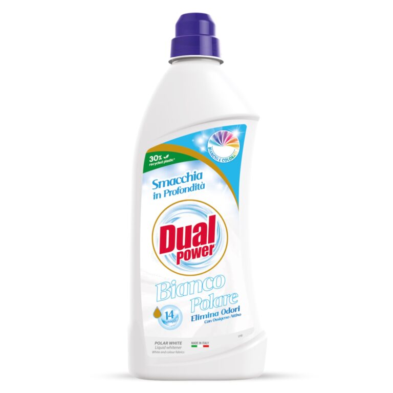 Inalbitor cu oxigen activ, pentru masina de spalat rufe, Dual Power, 1 L