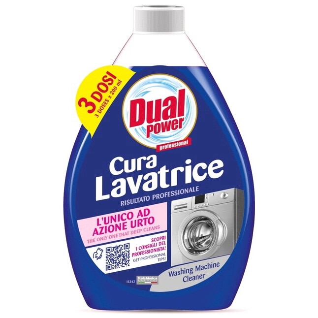 Detergent pentru masina de spalat, Dual Power, 600 ml, actiune dubla, eliminare mirosuri