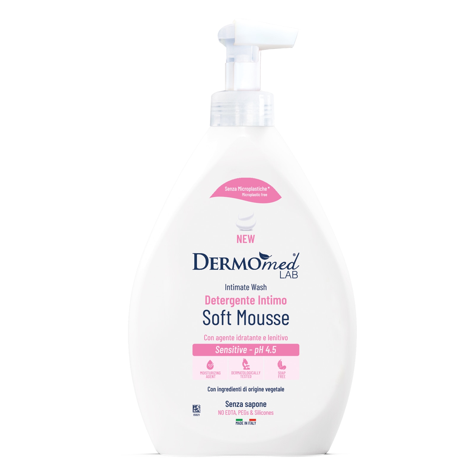 Sapun igiena intima, DermoMed, Soft Mousse, 600 ml - Sapunuri Sapun igiena intima, DermoMed, Soft Mousse, 600 ml