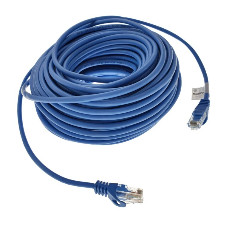 Cablu UTP, Lanberg 42782, cat 5e, mufat 2xRJ45, lungime 30m, AWG 26, 100 MHz, de legatura retea, ethernet