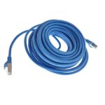 Cablu ecranat FTP, Lanberg 41907, cat 6, mufat 2xRJ45, lungime 15m, AWG 26, 250 MHz, de legatura retea, ethernet