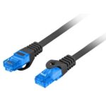 Cablu ecranat S / FTP, Lanberg 42723, cat.6A, lungime 15 m, AWG 26, 500 MHz, LSZH, de legatura retea, ethernet