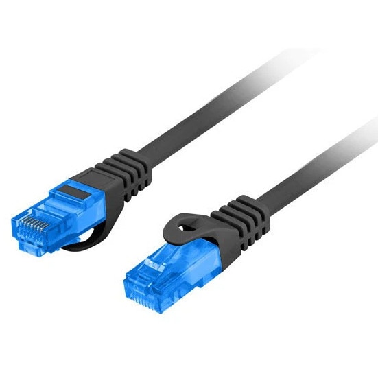 Cablu ecranat S / FTP, Lanberg 42723, cat.6A, lungime 15 m, AWG 26, 500 MHz, LSZH, de legatura retea, ethernet