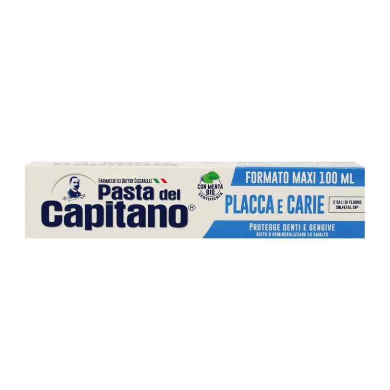 Pasta de dinti pentru placa si carie Pasta Del Capitano, 100ml