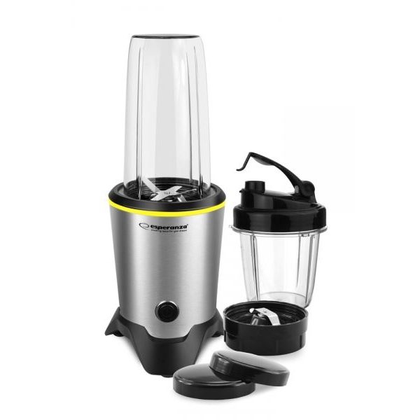Blender Esperanza EKM028, 1000W, 1L, Argintiu/Negru