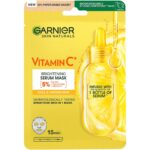 Masca servetel Garnier Skin Naturals cu vitamina C pentru super hidratare si iluminare, 28 g