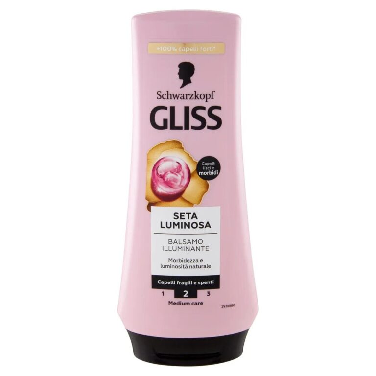 Balsam de par Gliss Liquid Silk cu ceramida si matase, hraneste intens parul fragil si tern