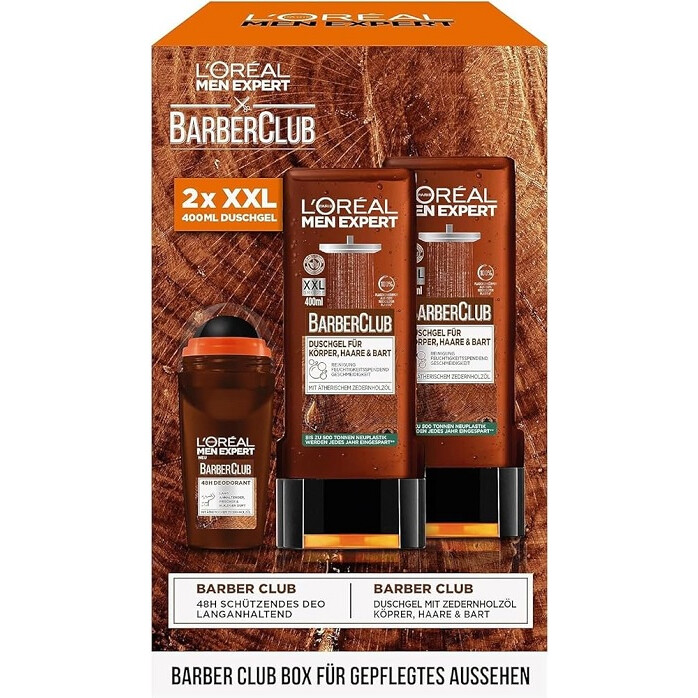 SET cadou L'OREAL MEN EXPERT deo-roll50ml+2bucx400ml gel barba, corp, par - Geluri de dus 204a64a56bb5582e2ec2c493c8b133da