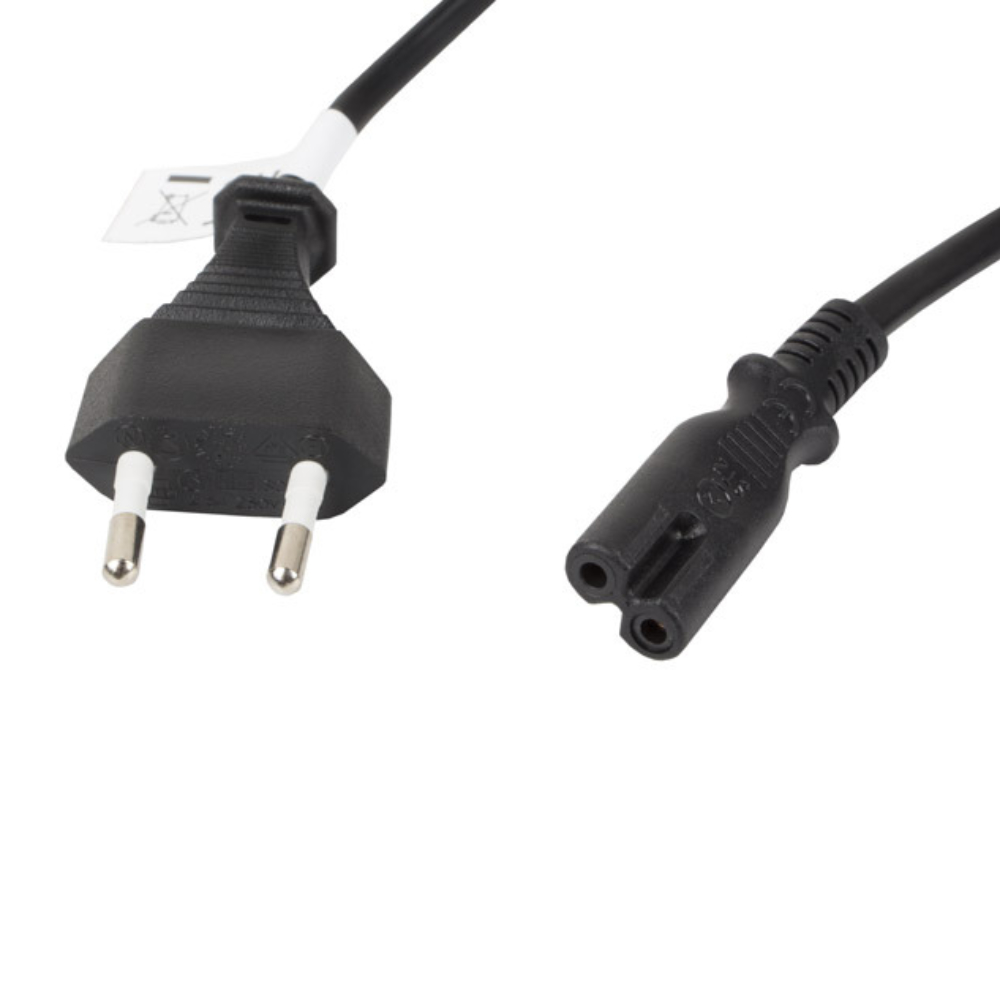 Cablu de alimentare TV / radiocasetofon, lungime 3m, VDE, Lanberg 42914, Euro, CEE 7/16 la IEC 320 C7, 2 pini, 10A - Accesorii TV 0a686d9df0eb463bf929c692733b0623