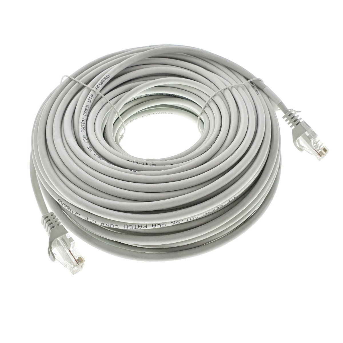 Cablu UTP Retea, Gri, Ethernet Cat 5e, 30m Lungime, Conector RJ45 - Cabluri si accesorii c4dfe8779893ade14caf488d6a3df198