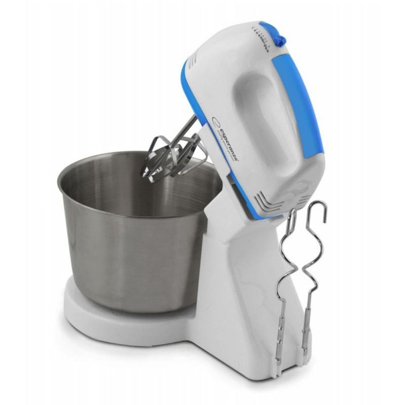 Mixer de mana cu bol Esperanza Biscoti, 2.5 l, 150 W - Mixere c7e57b887e12929f6226f3a0f7e15db3