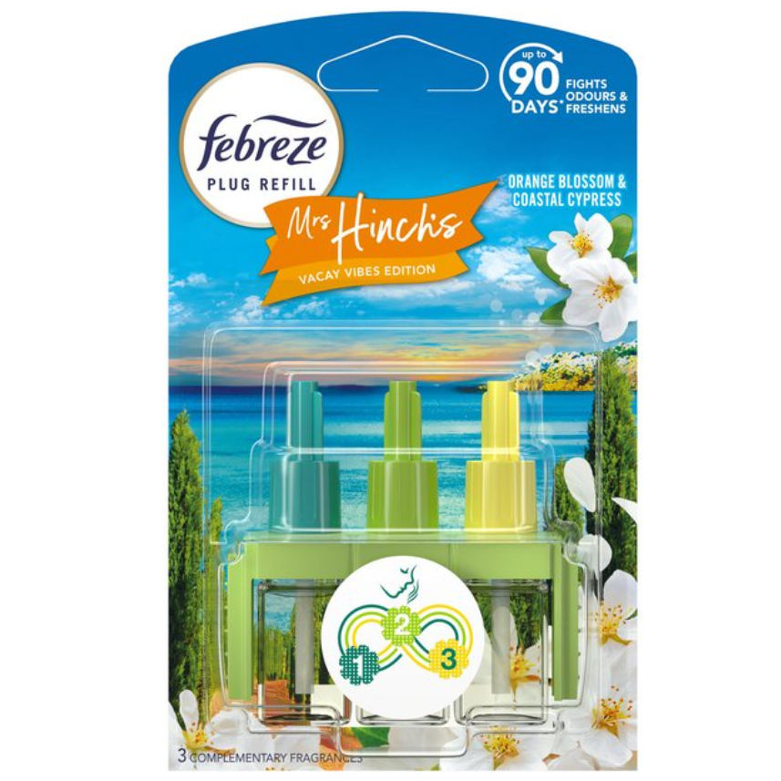 Rezerva Odorizant camera Febreze 3Volution Orange Blossom&Coastal Cypress, 1x20ml - Odorizant camera 6b2c3df7f6cbd9270a93e9731116601f