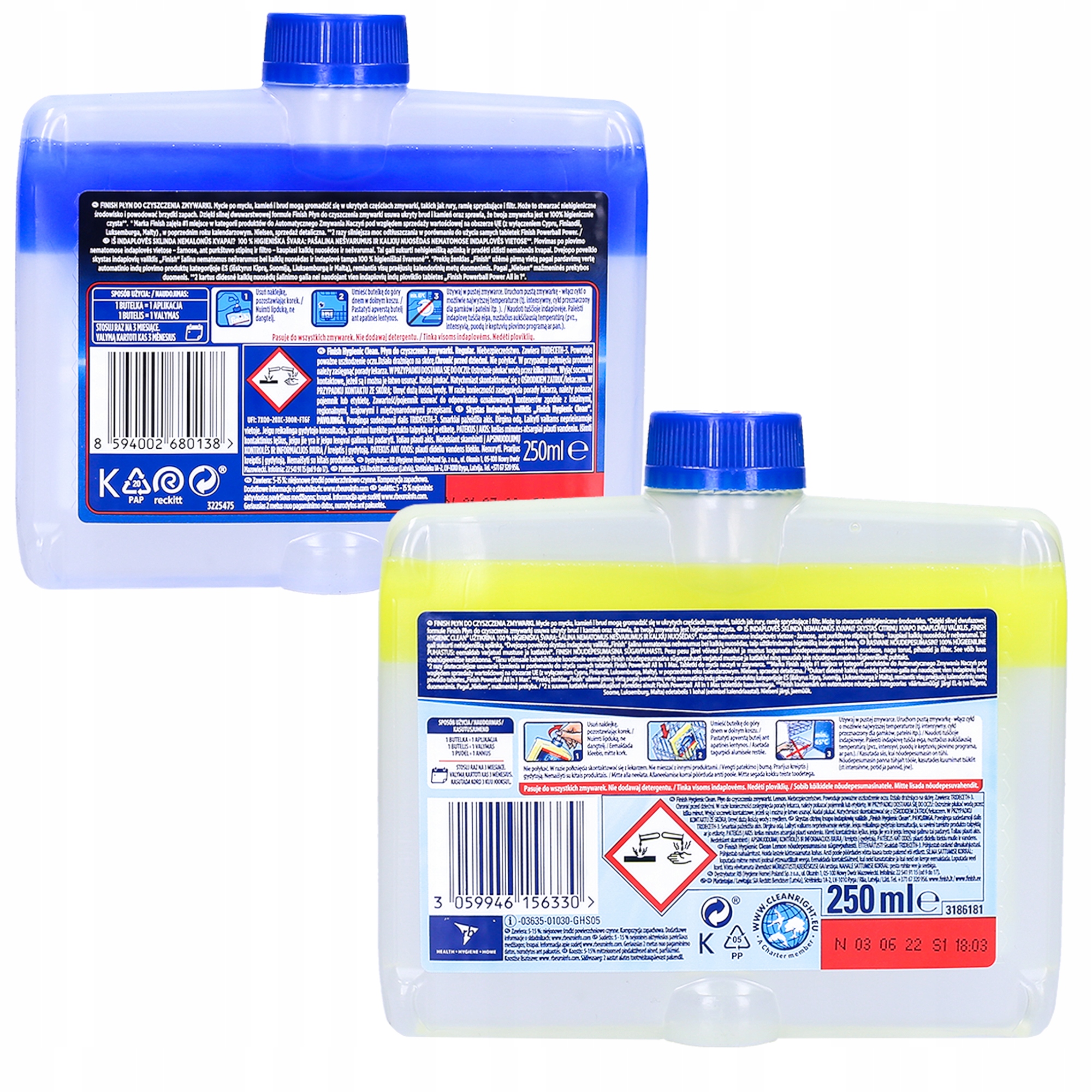 Set lichid curatare masina de spalat vase, Finish, 500 g - Detergent vase e555f56c93de14c059d94b9d81dcd5c3