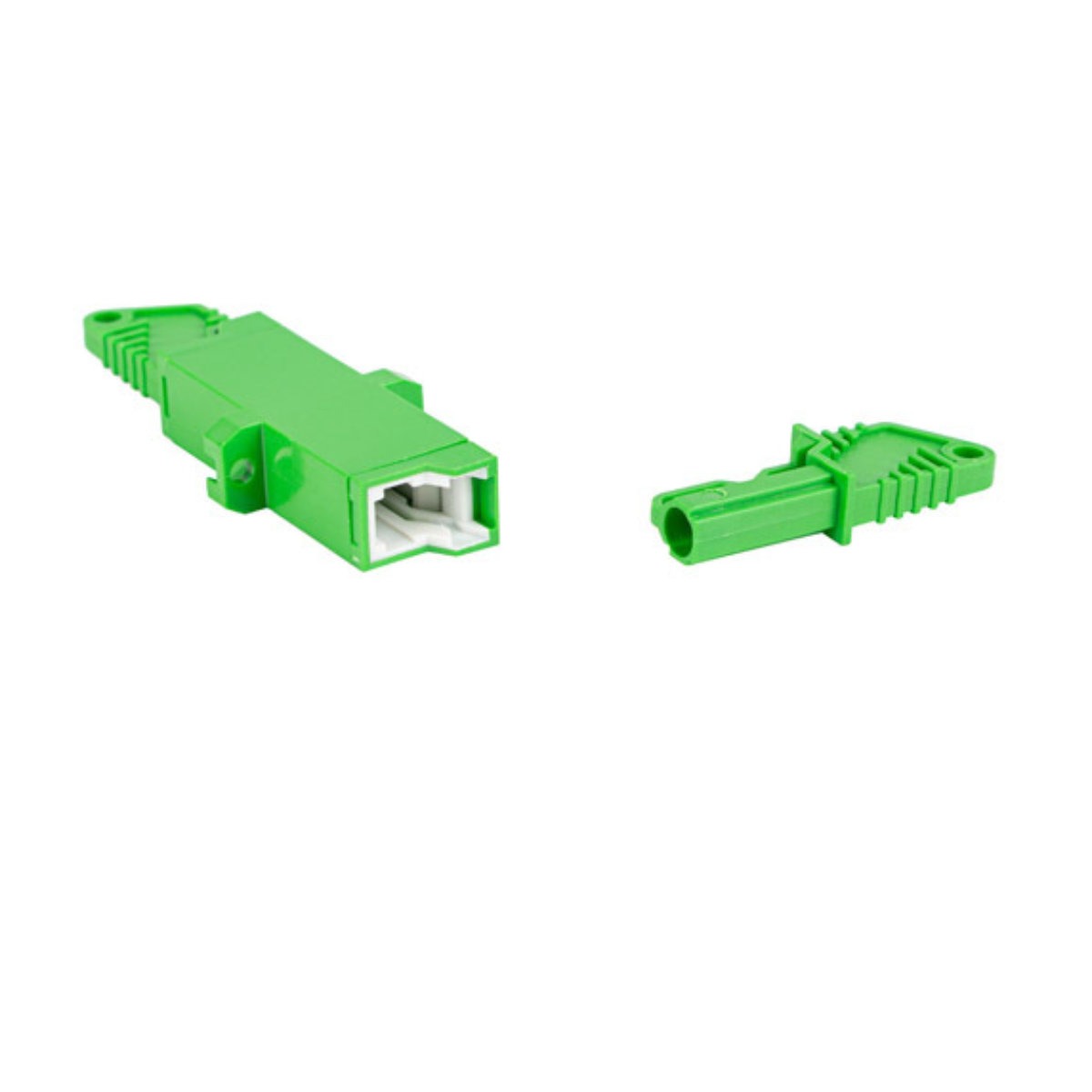 Adaptor retea fibra optica cu conectori E2000/APC, Lanberg 43379, SM, SIMPLEX, verde - Cabluri si accesorii 1798dbf67e9c861b178c6de6b6ceca1b