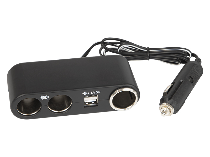 Adaptor bricheta auto, 12/24 V, 10 A, Negru - Accesorii electronice auto 13984cb3cd60108d3ff4e85968b7e354