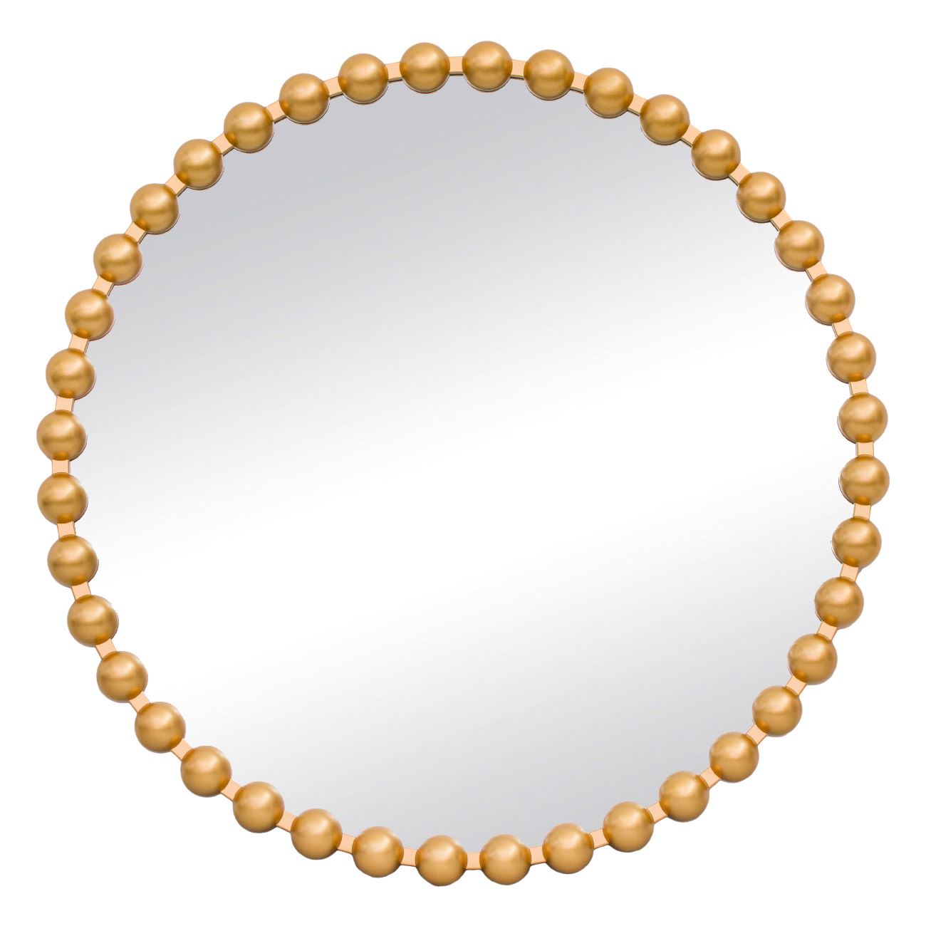 Oglinda de perete rotunda cu margine aurie, 60x3cm - Oglinzi 810f95b33244d31de9e41881204a8965
