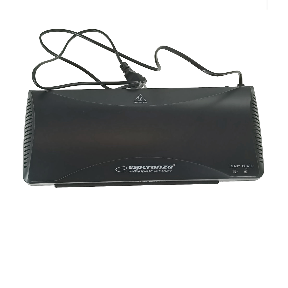 Laminator A4 Esperanza Infinity 93202, 250 mm/min, 265W, lungime cablu 130cm, negru - Laminatoare ae441e4e30d9130df35d8b2b8fc5ce13