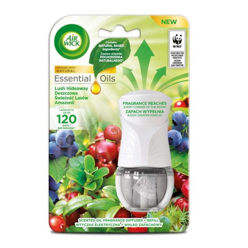 Odorizant electric pentru camera, Air wick, Menta/fructe de padure, 19 ml - Odorizant camera 4cfba255f03121c9610e04414303f1f8