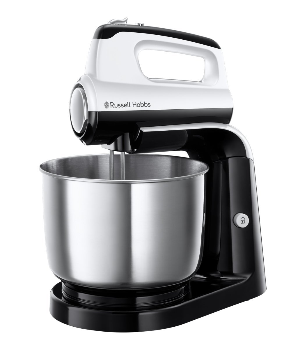 Mixer cu bol Russell Hobbs Horizon 24680-56, 350 W, Bol inox 3.5 l, 5 viteze + Turbo, Negru/Alb - Mixere d66c4b2a976e4cdd884060e2731b92fd