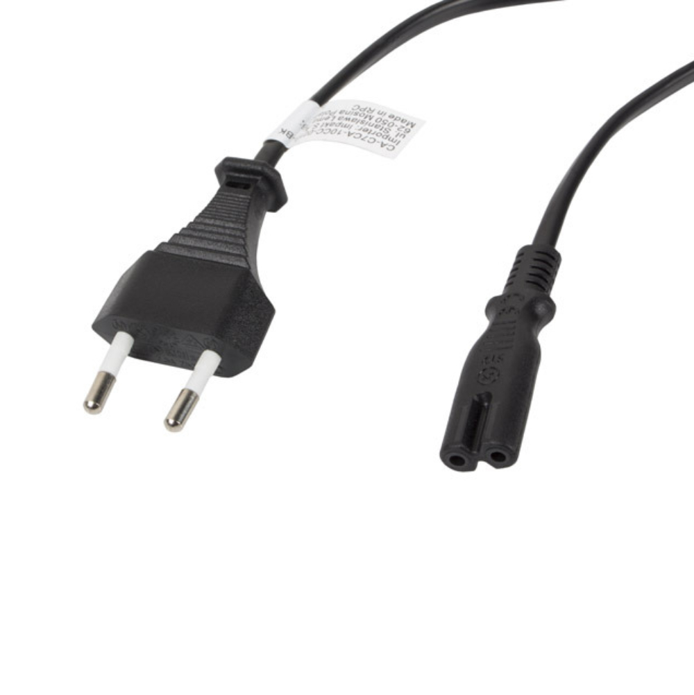 Cablu de alimentare TV / radiocasetofon, lungime 3m, Lanberg 42913, Euro, CEE 7/16 la IEC 320 C7, 2 pini, 10A, negru - Accesorii TV 8eb58e279bc433ec6bf2d827c095df62
