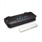 Aparat de vidat alimente Huslog, 110W, -65 kPa, sigilare dubla 2x3 mm, 32 cm, 6 moduri (Uscat/Umed/Puls), cutter + alime