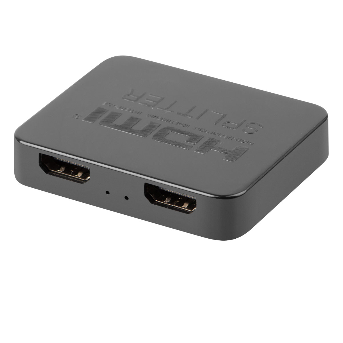 Splitter video Lanberg 42430, o intrare HDMI si 2 porturi de iesire HDMI 4K, 3D, alimentare microUSB 5V 1A, negru - Cabluri si adaptoare d63627ffabbb079ba550f87783d30f27