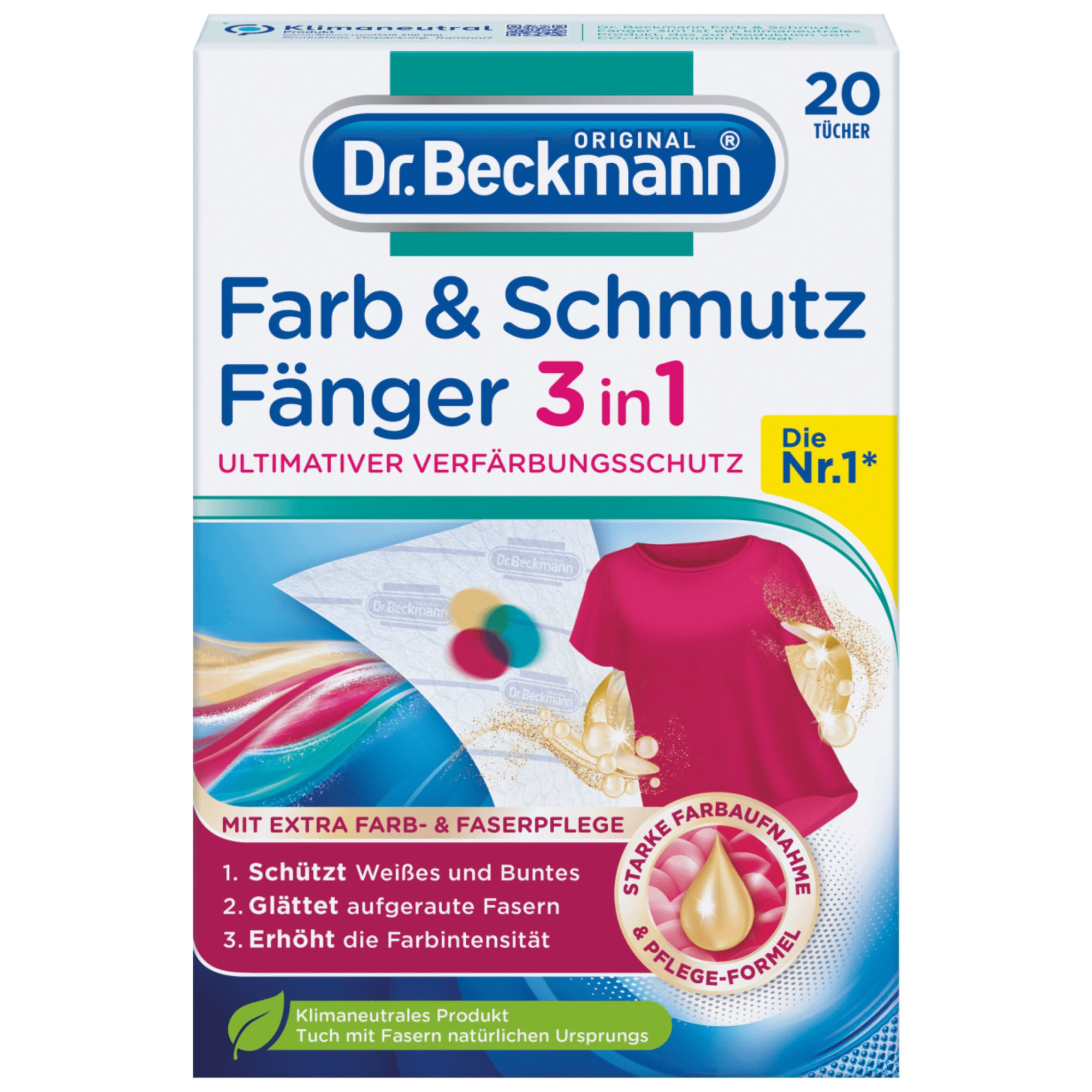 Servetele pentru captare pigmenti de culoare si murdarie, Dr.Beckmann, 20 buc - Solutii intretinere textile 381fe12b67ceddeadb87c807499ebaa8