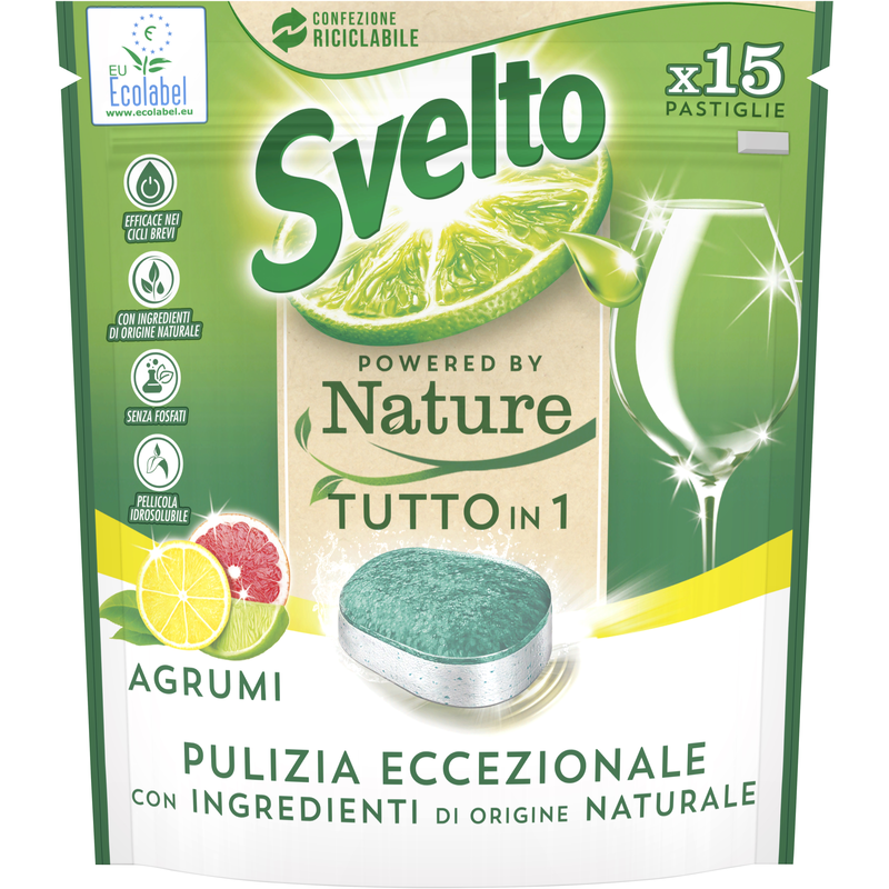 Set Detergent Capsule Pentru Masina de Spalat Vase Svelto Citrice, 15 buc - Detergent vase bc3a89ba6cbd026a5915cacf8c0fb60e