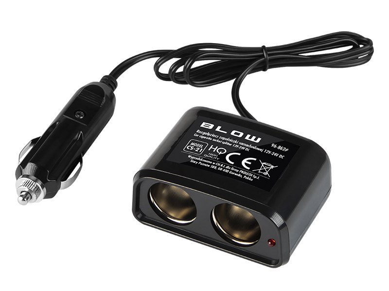 Splitter bricheta 2x cu cablu, Blow CS-21 - Accesorii electronice auto d3bda1513c2b4e405b04be14b2afeaa1